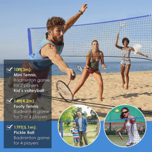 Sports Net with Poles